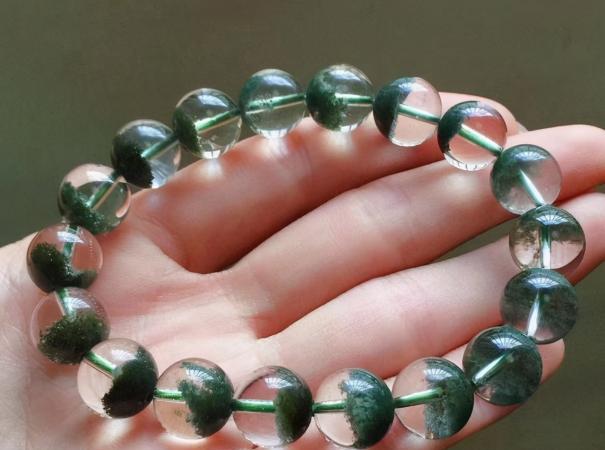 綠幽靈水晶 綠幽靈水晶